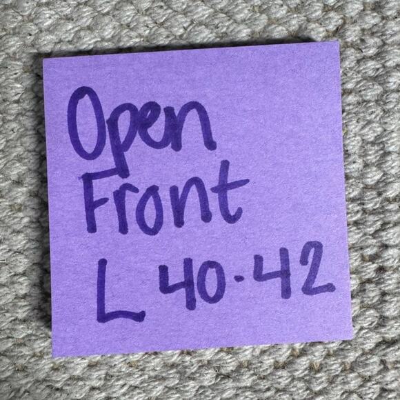 Tropical Kimono Women OS Orange Green Hawaiian Floral Short Sleeve Beach Pool - Picture 5 of 5